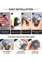 Suitable for 2 Suction Cup Hooks 304 Stainless Steel Extra Strong Drill-Free Towel Vacuum - 5