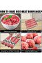 Meatball Maker - Stainless Steel - Soup Meatball Maker - Kitchen Meatball Maker - With Cutting Scoop - Kitchen Utensils - 2