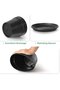 A set of 6 flower pots - with saucers - 20cm round - 2