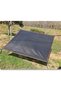 6.5ft x 10ft 70% shading black shade cloth - UV resistant mesh tarpaulin for protecting plants in gardens, patios, lawns, and greenhouses. - 3