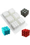 Baking molds, 3D pastry molds, silicone molds, 3D cube craft molds, silicone cake molds, molds - 3