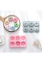 Two non-stick, reusable baking molds, made of food-grade fondant, for cakes, chocolates, desserts, and DIY silicone molds. - 4