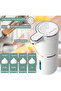 Automatic foaming soap dispenser - 380ml USB Recharge non-contact soap dispenser - Wall-Mount - For bathrooms - kitchens - 2