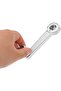 Outdoor umbrella handle replacement by rotating the metal handle - 5