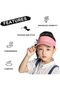 Children's sun hat, ages 4-10, UV protection hat for girls and boys, UPF 50+, summer hat, golf hat, sports hat (pink). - 4
