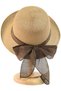 Women's sun hats, straw hats, summer hats, foldable straw hats, UV-protective hats, wide-brimmed hats, summer beach hats, outdoor hats - 5