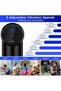 Ultra-quiet mini muscle massage gun - 6 speeds, 4 massage heads, LCD screen - portable electric stimulators to relieve muscle pain Massage gun - 5