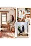Foldable wall hooks, 2-piece set, simple wooden coat rack, suitable for hanging hats, bags and towels. - 5