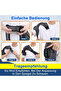 Shoulder Support Strap Wireless Heated Shoulder Massage Pad 3 Heating Levels Vibration Function Touch Screen 5000mAh Gray - 3