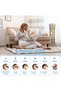 Neck massager - professional neck massager, 5D neck and shoulder massager with 6 modes and 15 intensity levels, suitable for travel, family, office - 3