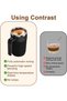 316 Stainless Steel Self-Stirring Coffee Mug, 400ml, Automatic Electric Stirring Mug for Coffee, Milk, and Cocoa, Portable Travel Mug (White) - 4