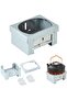 Two folding alcohol stoves - thickened solid fuel burner & oven - for camping - hiking - picnicking - & barbecuing - pocket-sized (upgraded version)