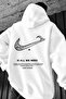 Unisex Oversize Sweatshirt Hoodie Unity Bloom Printed White – Hooded, Kangaroo Pocket - 4