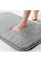 Bath Mats - 2 Pieces Super Thick 2 cm Microfiber Bath Mats - Machine Washable - Anti-Slip - Super Absorbent - Soft - Anti-Mold - Extra Soft