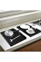 Suitable for Draining Mat Silicone Built-in Drain Non-Slip Easy Clean Heat-Resistant 40x33cm Black - 2