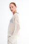 Boat Neck Openwork Knitwear T2953 - 5