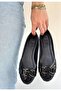 Lawy black patent leather flat shoes - 2