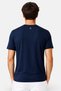 Men Slim Fit Short Sleeve Training T-Shirt, Dark Blue - 3