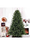 Artificial Christmas Tree 1.2M/1.5M/1.8M/2.1M/2.4M/3M With Branch Tips, Xmas Tree With 3 Different Lighting Modes, Easy Assembly with Metal Stand and Hinged Branches - 6