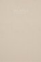Men Crew Neck Short Sleeve Brand Logo T-Shirt, Beige - 3