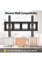 TV Wall Mount for 50-120 Inches Ultra Strong Slim Fixed TV Bracket Heavy Duty 50KG with Wall Fixing Kit for LED LCD OLED - 6
