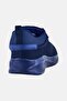 Men Lace Up Running Shoes, Navy - 3