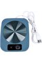 Cup Heater/Coffee Heater/55°C Smart Thermostatic Cup Mat/USB Powered Milk Cup Heating Pad - Suitable for Home, Kitchen, and Office - Blue - 13x10x2 cm