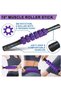4-in-1 Fascia Roller Massage Kit, 33cm Muscle Roller, 6-Speed Massage Stick, Fascia Ball & Resistance Bands with Storage Bag for Therapy - 5