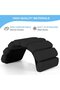 2-Piece 2 lbs Adjustable Ankle & Wrist Weights Set, Premium Arm Legs Iron Bags for Walking, Yoga, Swimming and Gym (Men Women) - 4