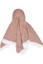 Women's headscarf baseball cap with lace trim, sun hat with neck protector, women's neck protector, checkered - red. - 7