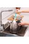 Suitable for 3-Piece Cleaning Brush Mushroom-Head Long Porous Sponge Strong Adsorption Wine Glasses Bottles - 3