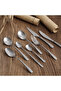 Simple Cutlery Stainless Steel Forks For Cafes Restaurants Durable Unbreakable Stainless Steel Dishwasher Safe 5 Pack - 4