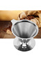 Stainless steel coffee filter with removable contents, 600 mesh. - 2
