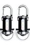 2-pack super bright mini keychain flashlights, waterproof LED mini flashlights, outdoor camping keychain flashlights