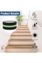 2-Roll Glow-in-the-Dark Anti-Slip Safety Tape, waterproof adhesive stair tread grip tape. - 2
