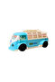 Frictional Nostalgic Toy Minibus - Classic Retro Vosvos Design Car 14 cm - 2
