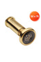 Door Viewer, 50X75 Mm, 180 °   Steel Door Binocular, Golden Yellow - 3