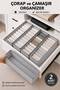 2 Pcs Sock and Laundry Organizer Drawer and Closet Organizer, Shelf Organizer, Foldable