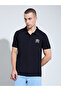 Men Black Regular Fit HD Print Pique Polo - 3