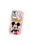 Redmi 10 2022 Compatible Case Camera Protector Pink Silicone Couple Phone Case Character Patterned - 3