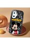 Poco F7 Compatible Case Camera Protector Black Silicone Couple Phone Case Character Patterned - 2