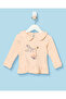 Infant Girls Peach Printed 2 Piece Pyjama Set - 2