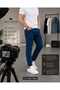 Men's Regular Fit Straight Leg Stretchy Lycra Denim Jeans Trousers - 3