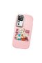 Redmi K50 Ultra Compatible Shock-Absorbing Camera Protected Pink Silicone Case - 3