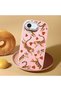 Pink Silicone Case with Shock-Absorbing Camera Protections Compatible with iPhone 16E - 2