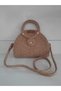 Menekşe 2 Model Stylish Shoulder Bag with Jute Cord Rope Handle and Crossbody Strap in Sizes 24X20X9 - 2