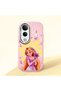 Vivo V50 Lite 4G/5G Compatible Shock-Absorbing Camera Protected Pink Silicone Case
