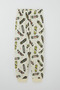 Boys' Pajama Set Short Sleeve Skateboard Patterned 8-12 Years, Cream - 3