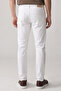 Solid Skinny Fit Jeans with Button Closure - 4