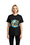 Inflatable Duck Party Skeleton Printed Women's T-Shirt